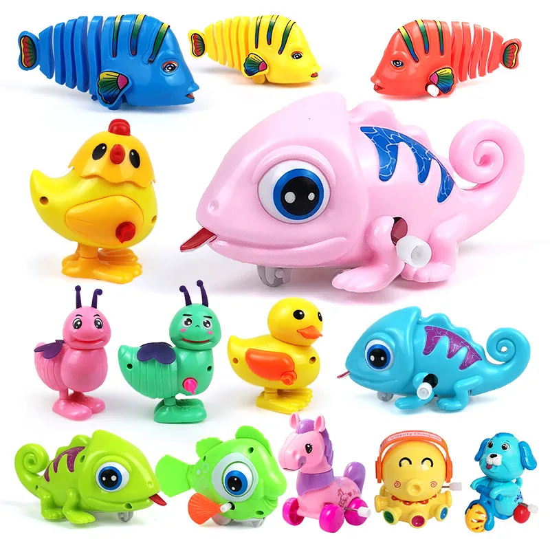 Corde animale jouet mécanique ABS jouet brillant enfants saut poulet licorne enfant pieuvre tortue jouet pour garçon enfants tirer en arrière