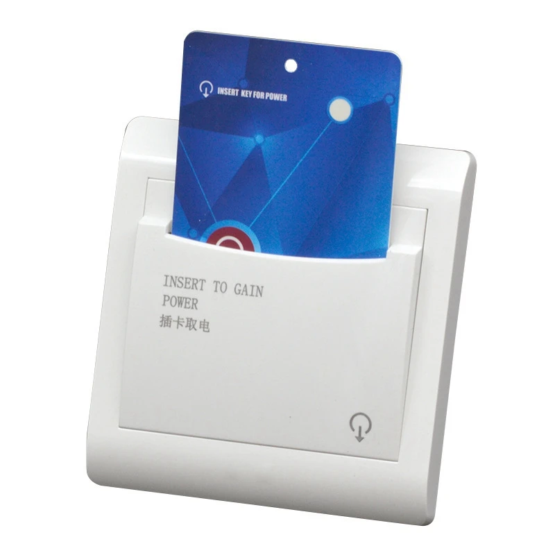 

High Grade Hotel Magnetic Card Switch Energy Saving Switch Insert Key for Power 30S Delay