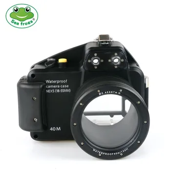 

Scuba Diving Underwater 40m Shooting Case for Sony NEX5 18-55mm Camera Waterproof Housing Cover Camera Bag Essential Accessori