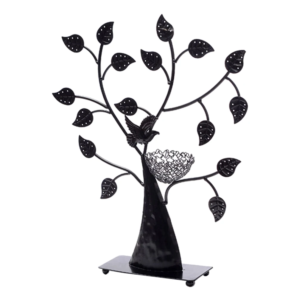 

Tree Iron Earring Jewelry Display Stand Jewelry Holder Organizer Home Decors