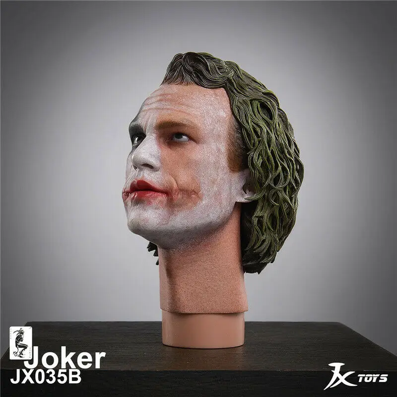JXTOYS 1/4th Темный рыцарь Джокер глава лепить модель подходит 12 ''рисунок тела JX035B