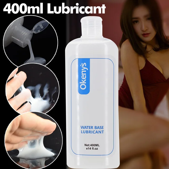 400ml Simulation Semen Lubricant No Greasy Anal Grease for Sex Cream Gel Lube Vagina Water Based
