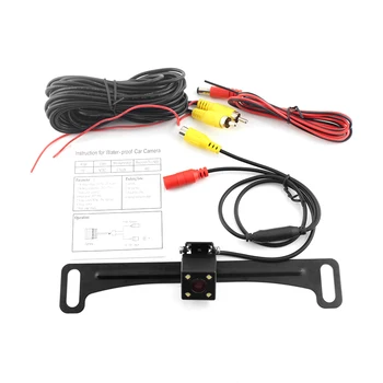 

4LED, Car Rear View Camera Car license reversing camera rear view reverse parking DIY kit LCD Car Monitor Foldable Monitor