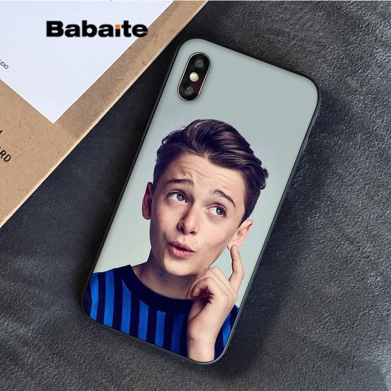 Babaite Stranger Things Сезон 3 Finn Wolfhard черный чехол для телефона для Apple iPhone 11 pro max 8 7 6 6S Plus X XS MAX 5 5S SE XR - Цвет: 7