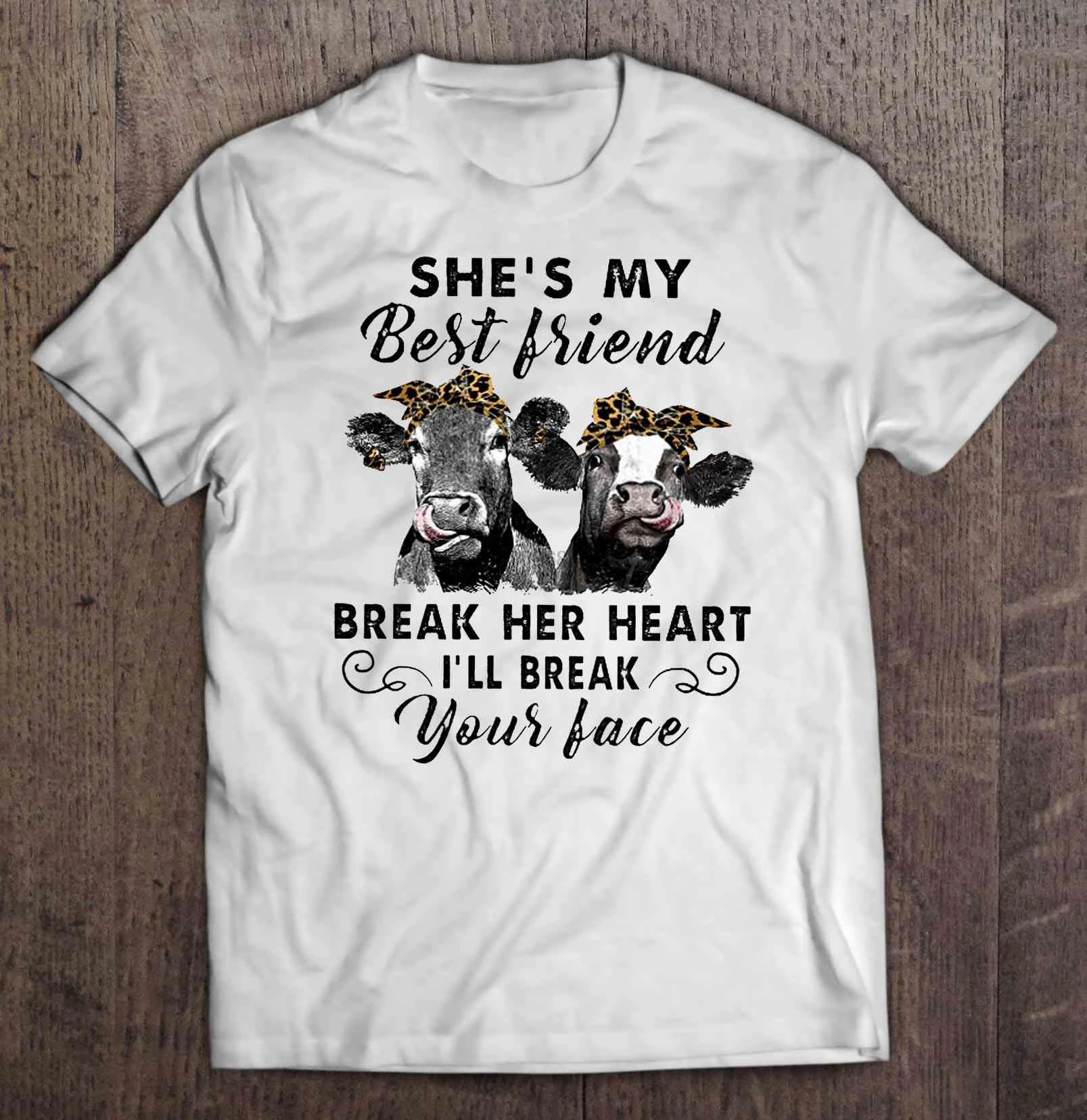 Мужская забавная футболка модная She s My Best Friend Break Her Heart I ll ваше лицо бандана версия