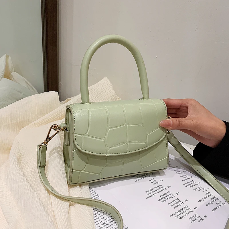 Для женщин дизайнерские вечерние Bag2019 модные новинка, модель высокого качества из искусственной кожи Для женщин сумка женская сумочка на плечо, через плечо, сумки через плечо - Цвет: Зеленый