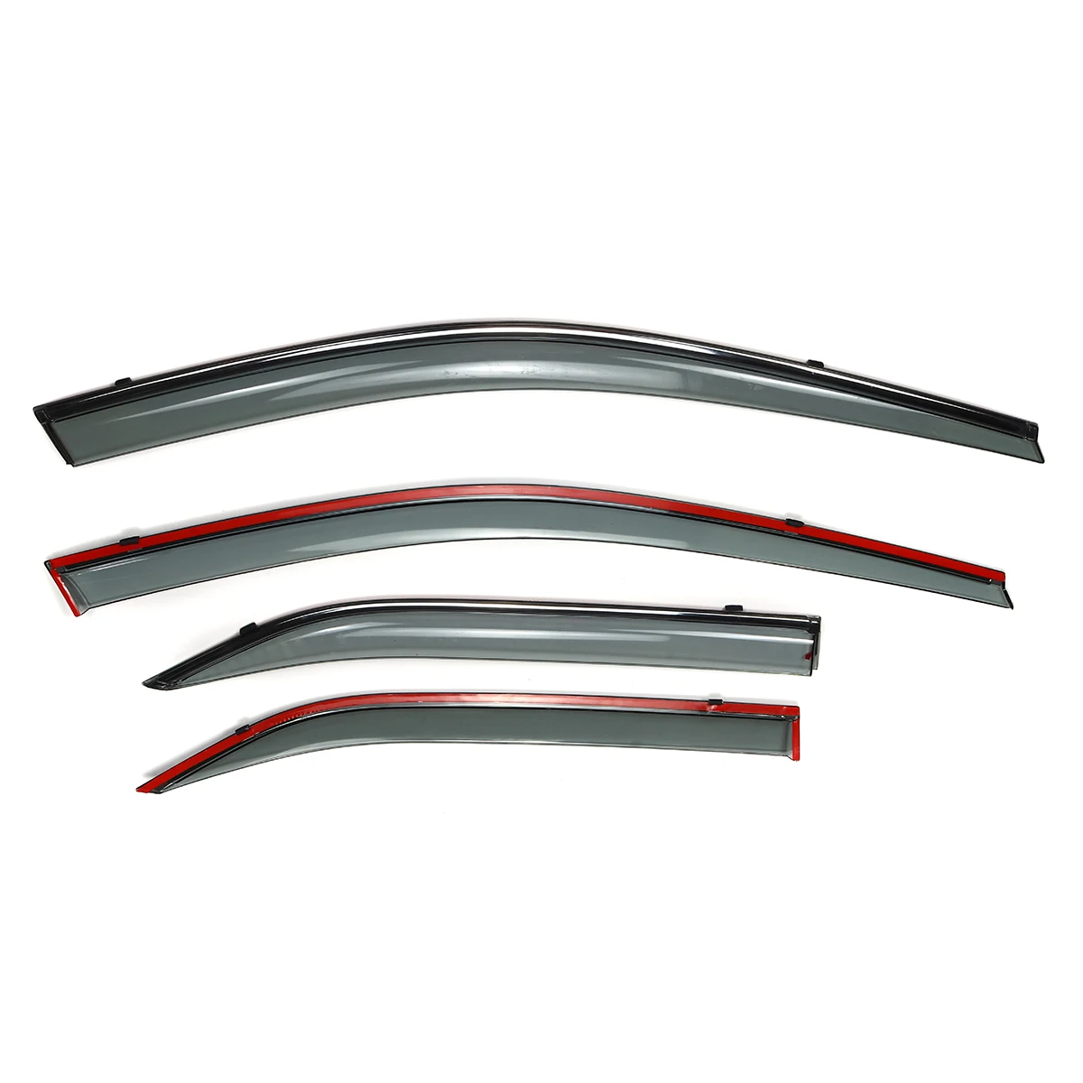 

Autoleader 4Pcs Car Waterproof Decorative Strip Sun Visor Special Modified Window Rain Eyebrow For Toyota Camry 2012-2016