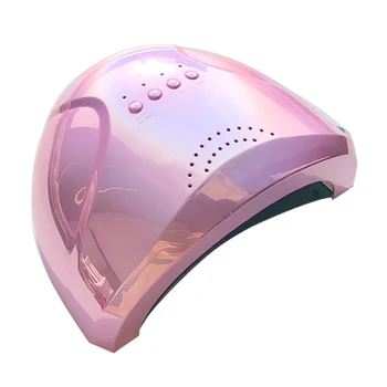 

Cool Color Nail Light 24/48W Dual Power Setting Led Uv Nail Phototherapy Machine Nail Polish Curing Induction Dryer Eu Plug