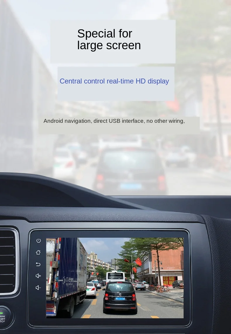 Android система навигации скрытый тахограф USB Передняя и задняя двойная запись электронная собака DVR завод