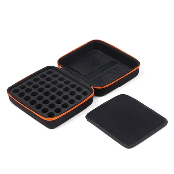 

42 Essential Oil Holder Hold 10/ 15 ML Bottles Shockproof Hard Shell Dense Foam Travelling Carrying Storage Box Bag Organizer