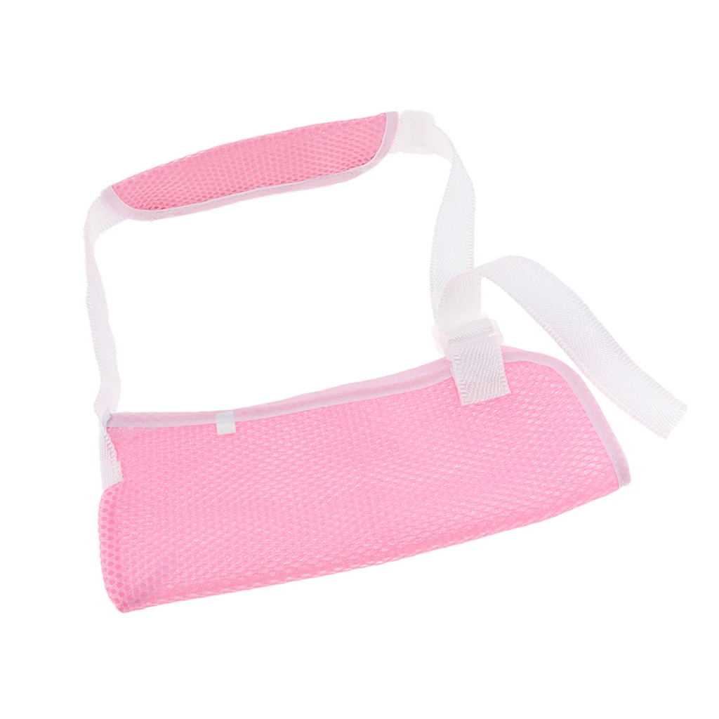 Breathable Pediatric Shoulder Immobilizer Child Arm Sling Stabilizer for Broken Collarbone Shoulder Injuries Toddlers Kids Youth