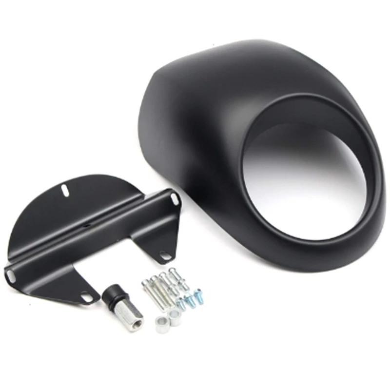 

Motorcycle Head Light Mask Headlight Fairing Modified Headlight Cover