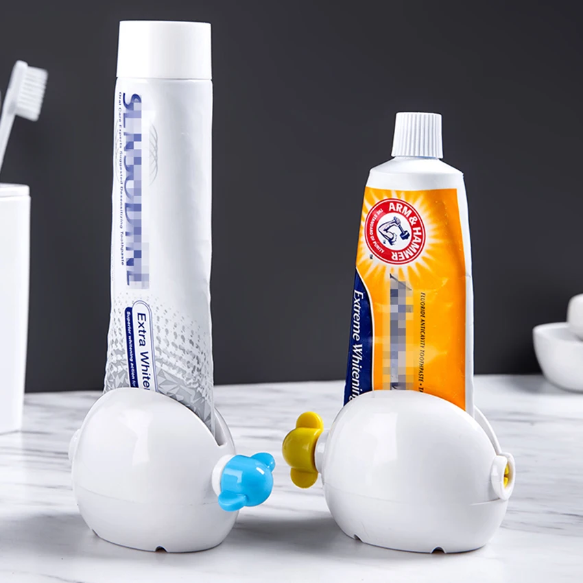 1 шт. нескользящий ручной выдавливатель для зубной пасты Мультяшные