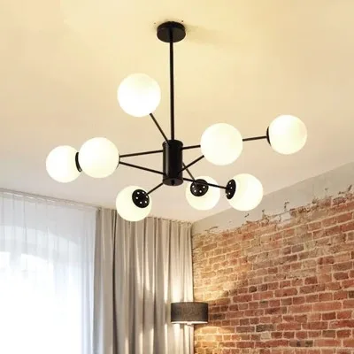 

Modern LED Ceiling Chandelier Lighting Living Room Bedroom Chandeliers Creative Home Lighting Fixtures AC110V/220V Free Shipping
