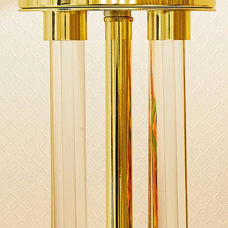 Настольные лампы TUDA с золотыми кристаллами для гостиной спальни прикроватная