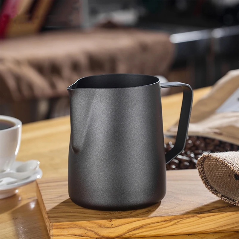 

350ML Non-Stick Stainless Steel Pitcher Milk Frothing Jug Espresso Coffee Pitcher Barista Craft Coffee Latte Milk Jug Pitcher