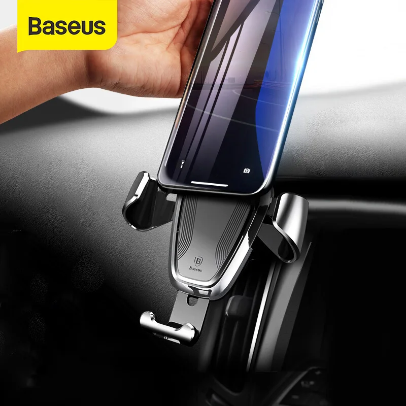 Автомобильный держатель Baseus Gravity для iPhone Samsung мобильный телефон 360 градусов GPS