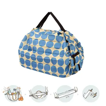 

Shopping Tote Foldable Reusable Grocery Tote Bag Large Capacity Waterproof Multipurpose Storage Bag for Camping Travel Sports