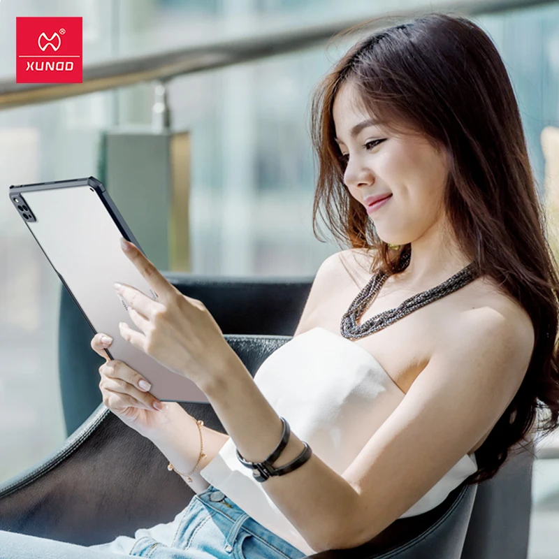 Xundd-耐衝撃ケース Huawei MatePad 11、2023 用、保護透明タブレット