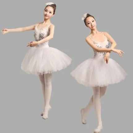 

Новая взрослая танцевальная балетная юбка на бретельках для взрослых, костюм Лебединое озеро, взрослая стропа, расшитая блестками балетная юбка-пачка