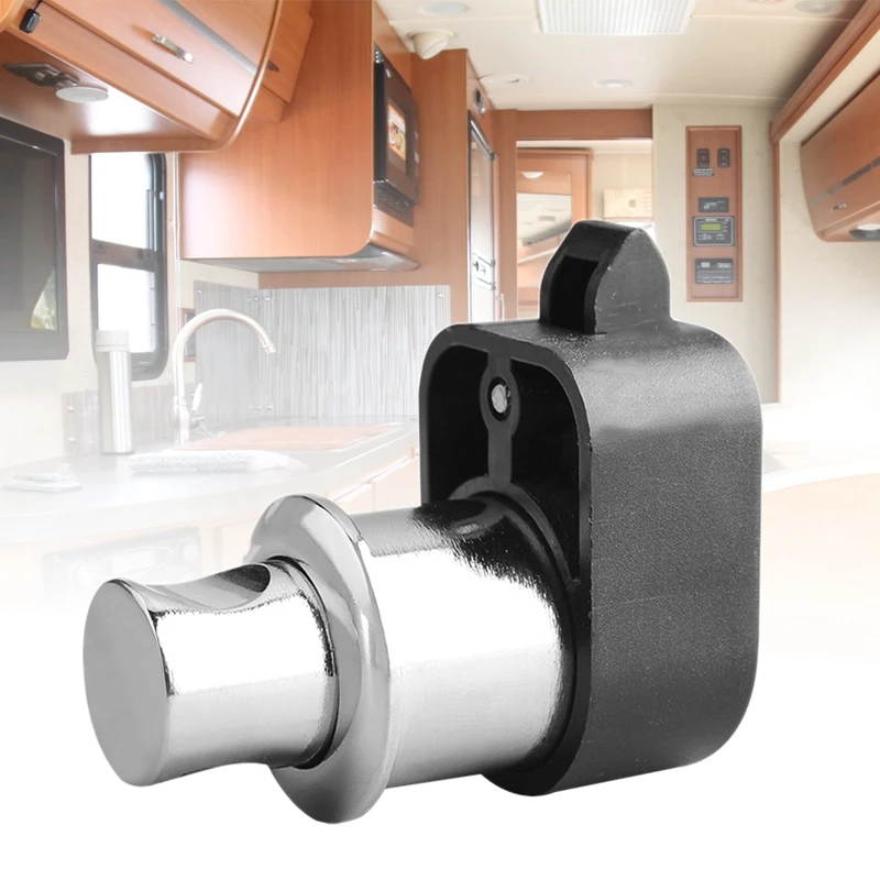 Mini Push Lock CamperรถPushปุ่มจับล็อคRV Caravanเรือตู้ลิ้นชักสลักความ