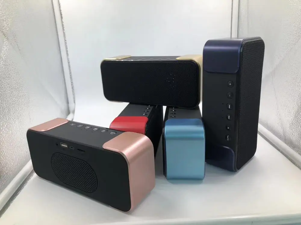 Amazon динамик с функцией bluetooth, квадратный с fm-радио bluetooth динамик беспроводной для телефона