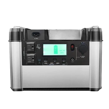 

220V Lithium ion Portable Rechargeable 1000w Solar Power Station Solar Generator Lithium Battery Inverter 180000Mah