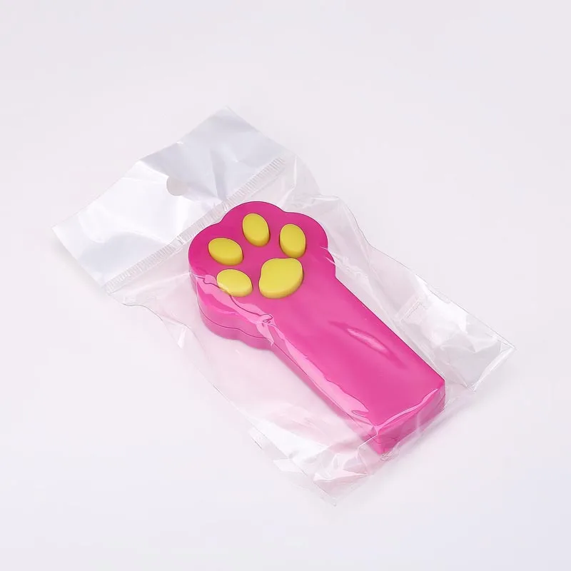 Rose Red Кошачьи лапки Лазерная Игрушка для кошек светодиодный инфракрасный Электроника забавные кошки палка интерактивный питомец игрушка интерактивные кошачьи игрушки - Цвет: Rose Red