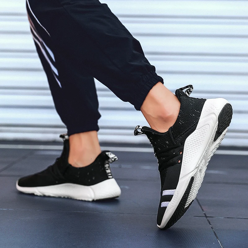 2019 новые дышащие легкие беговые Flyknit износостойкая красная спортивная летняя обувь из вискозы