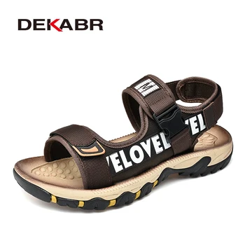 

New Classics Style Men Sandals Outdoor Walking Summer Shoes Anti-Slippery Beach Shoes Men Comfortable Soft Free Shipping