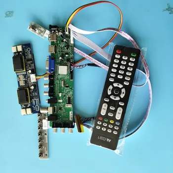 

Kit for HSD190MEN3-C00 1280X1024 Controller board Panel HDMI VGA 4 CCFL AV TV USB DVB-C DVB-T 30pin Digital LCD 19"