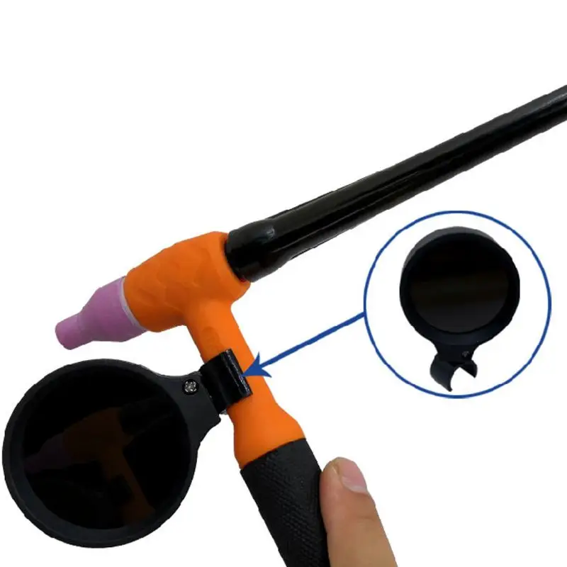 2pcsTIG Torch Shading Glass Hood 360 Rotation Translucent Large Lens Mirror 2pcsTIG Torch Shading Glass Hood 360 Rotation Translucent Large Lens Mirror