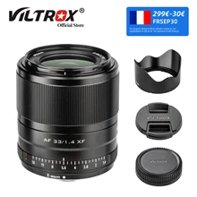 Viltrox 33mm F1.4 XF Auto Focus Portrait Large Aperture Lens APS-C For Fujifilm Fuji X Mount Camera Lens X-T3 X-T30 X-T20 X-Pro2