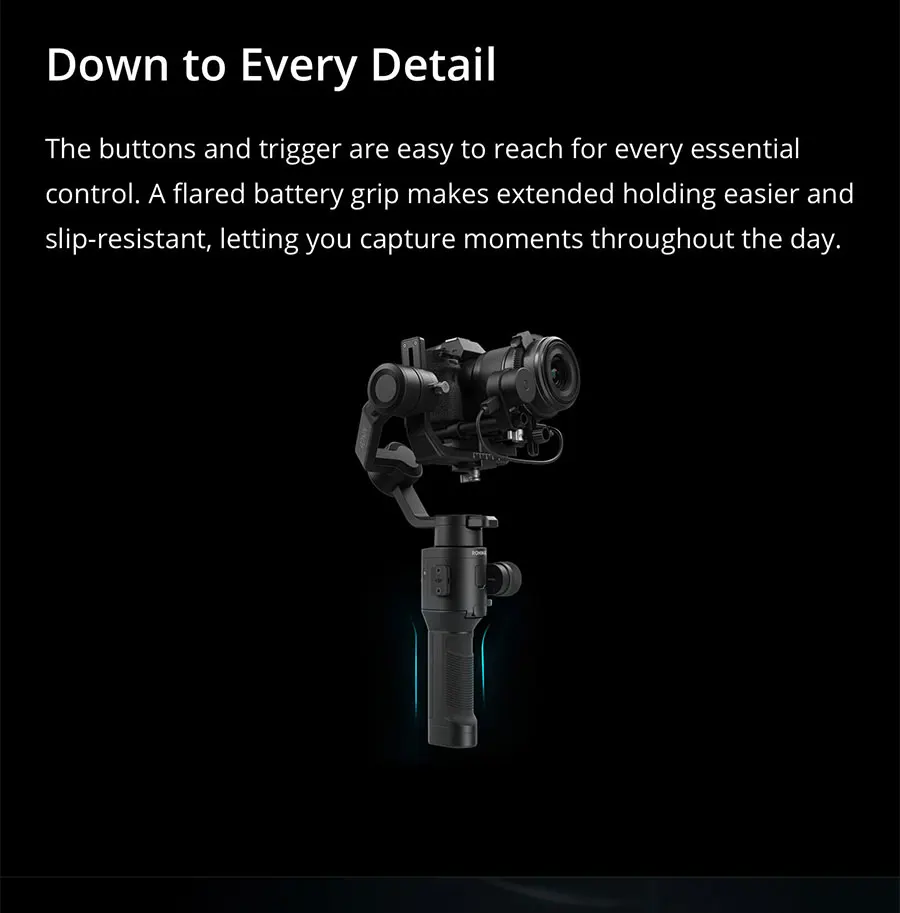 DJI Ronin SC Pro комбо 3-осевой стабилизатор беззеркальных камер легкий дизайн превосходное стабилизации и бренд