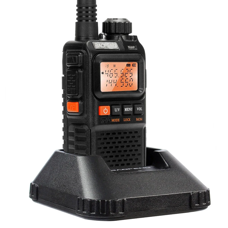 UV-3R Plus Walkie Talkie UHF VHF портативный фонарик UV 3R+ Ham FM радио приоритет канал сканирование