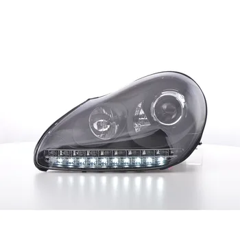 

FKSFSPO17001fari Daylight LED DRL look Porsche Cayenne year Constr. 03-07 Black