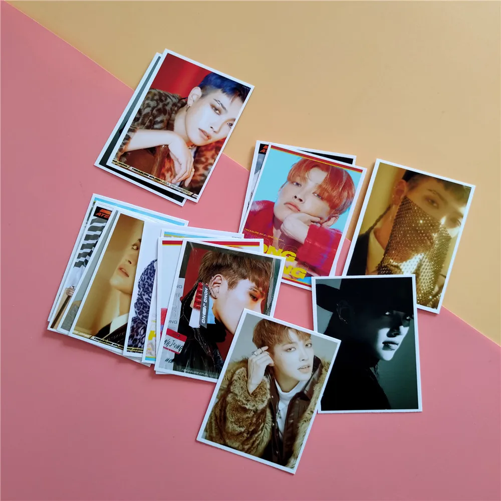 16 шт./компл. Kpop Ateez фотоальбом фото ломо карты плакат K-pop ATEEZ c Новые поступления YEO SANG MINGI