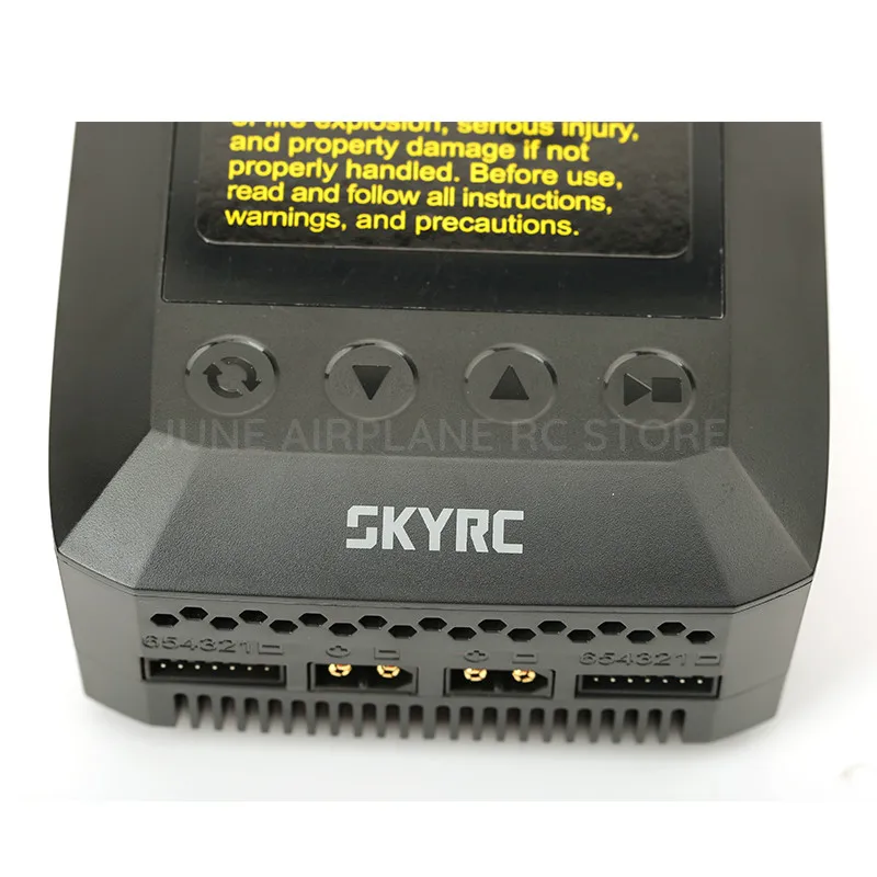 SKYRC smart B6 nano duo 2X100 Вт 15A AC Bluetooth Смарт зарядное устройство Dis зарядное устройство Поддержка Sky зарядное устройство приложение
