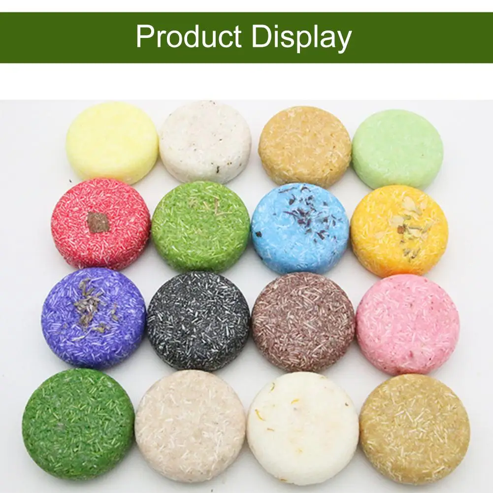 

15 Colors 55g Handmade Hair Shampoo Soap Cold Processed Cinnamon Ginger Shampoo Bar 100% Pure Hair Shampoos Hair Care Tool