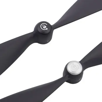 

4Pairs Black Durable Propellers Blades for gopro Karma Drone Accessories Parts H55F