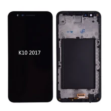 Для LG K10 M250N X400 ЖК-дисплей с сенсорным экраном дигитайзер с рамкой M250 M250DS lcd для LG K10 K20 Plus