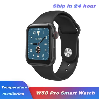 

W58pro Smart watch Temperature Immune Monitor Men Women Health Bracelet Blood Pressure For Apple Android PK IWO13 W68 Smartwatch