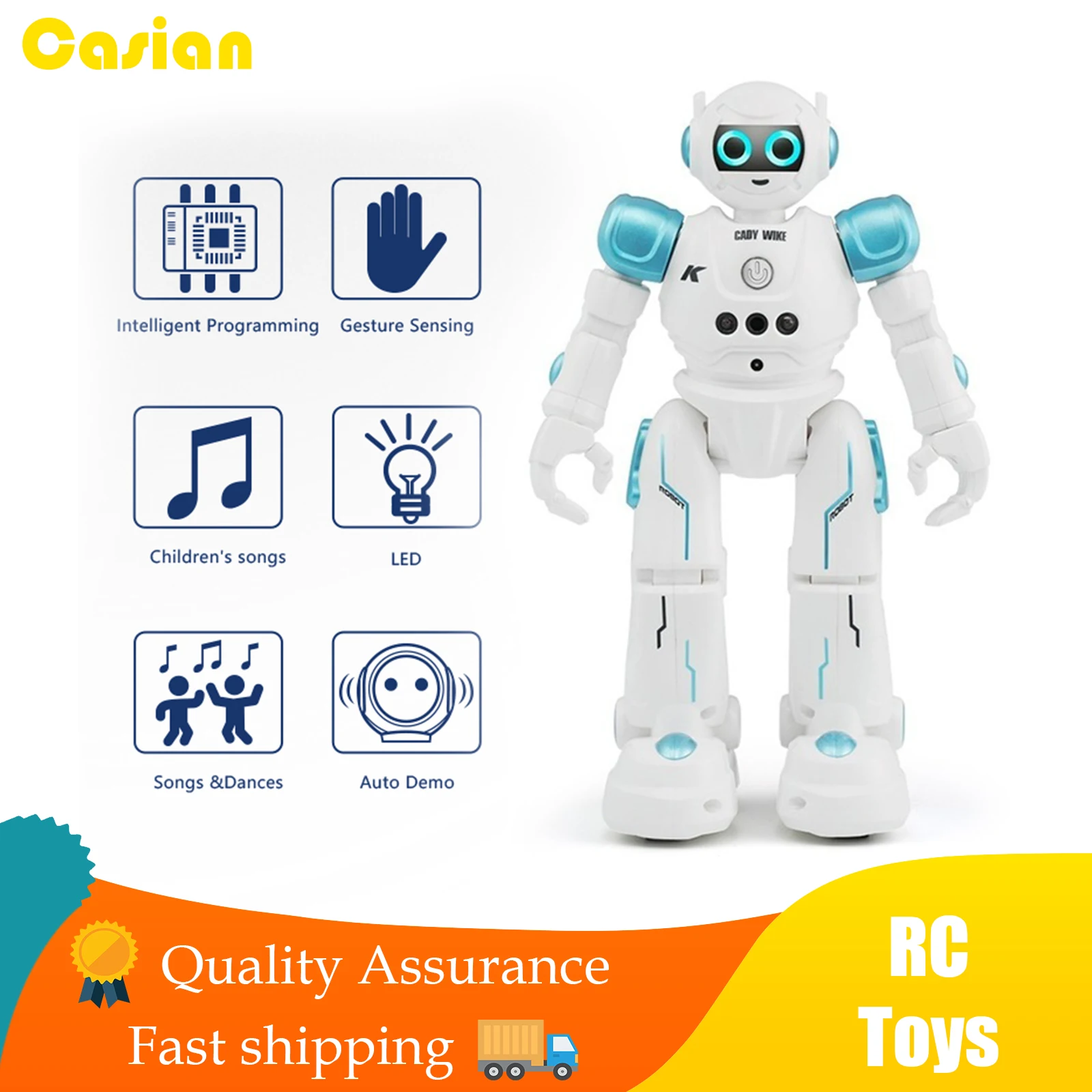 JJRC R11Cady Wike робот с дистанционным управлением многофункциональная развивающая