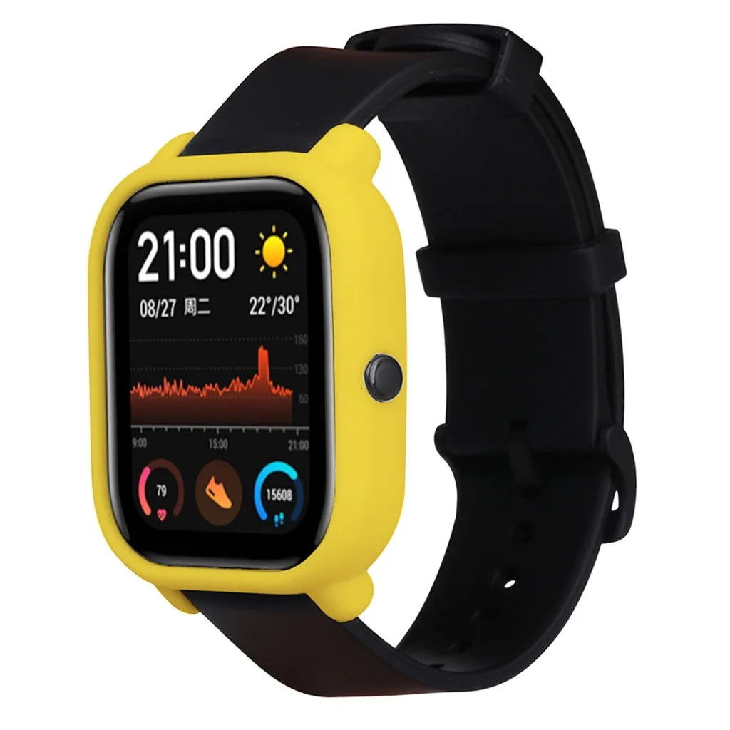 Чехол для Xiaomi Huami Amazfit GTS Smart Watch TPU силиконовый защитный чехол сменная пленка Защитная крышка 19Sep