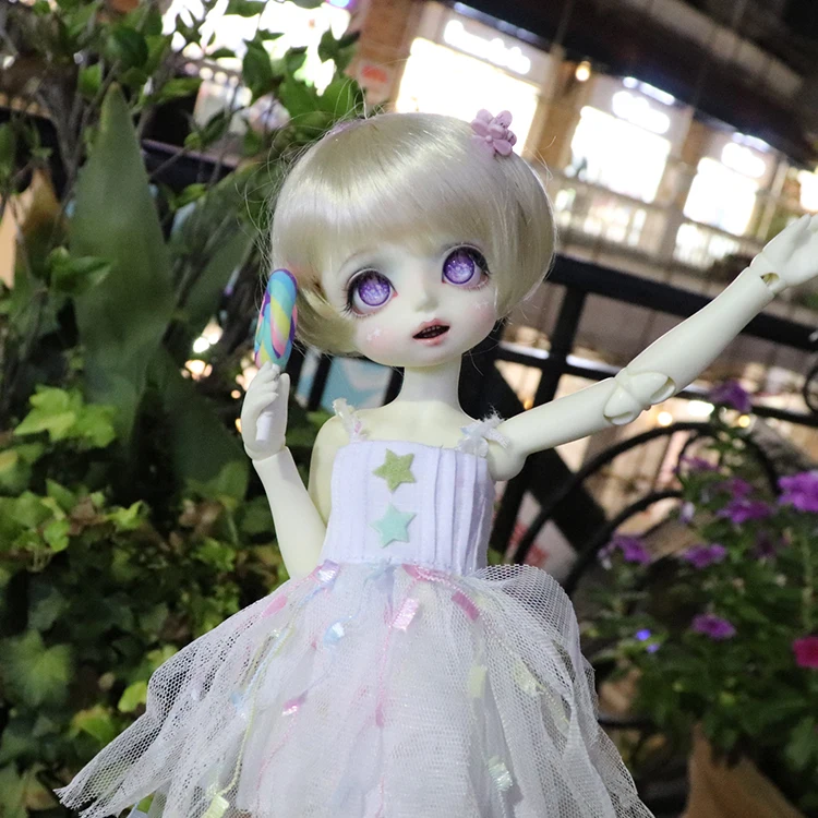 1/6 тонкая bjd SD кукольная одежда милое платье для 1/6 bjd кукольная одежда