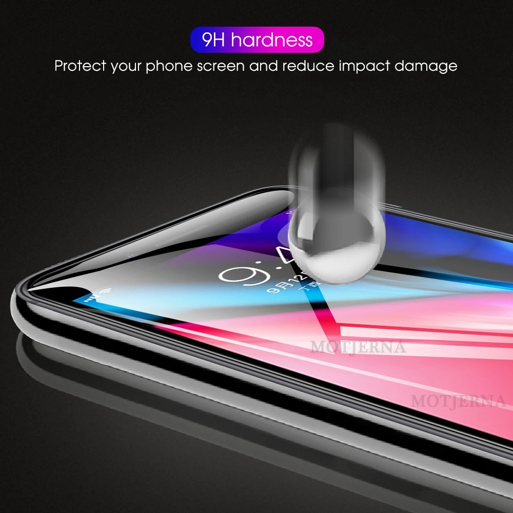 Protective Glass on the For iPhone 6 6s 7 8 plus XR X XS glass full cover 11 Pro Max 20D Screen Protector Tempered | Мобильные