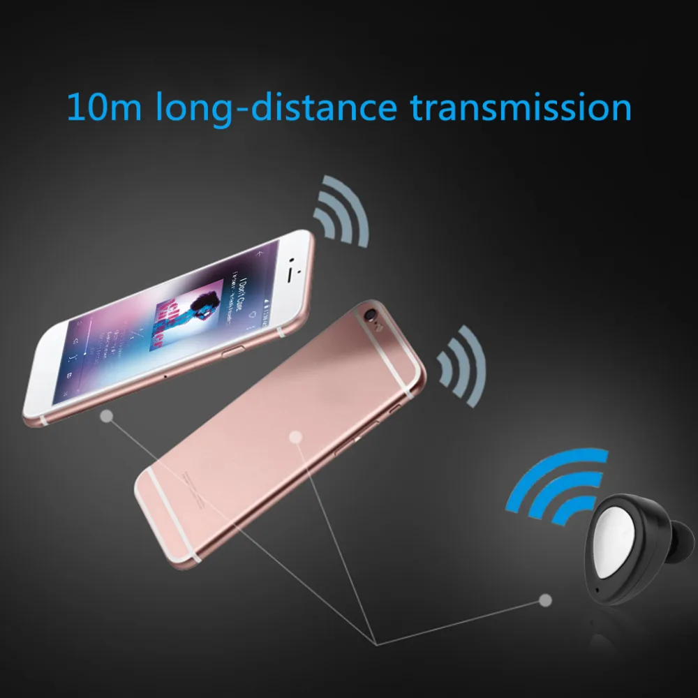 Супер маленький размер беспроводной Bluetooth V4.1 стерео наушники удобные наушники с зарядной базой для Iphone 7