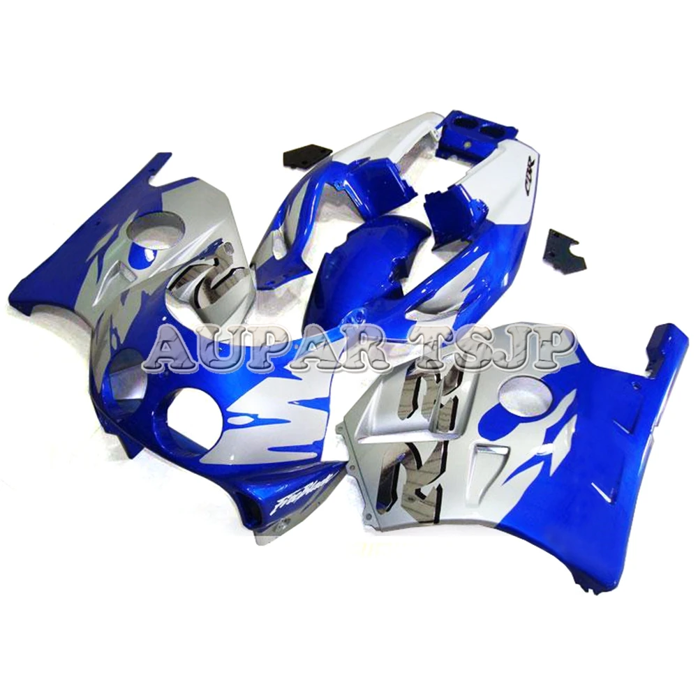 Велосипед Cowlings серебро и синий Понижающие Обтекатели для Honda CBR250RR MC22 1990 1991 1992 1993 1994 впрыска рамы кузова мотоцикла