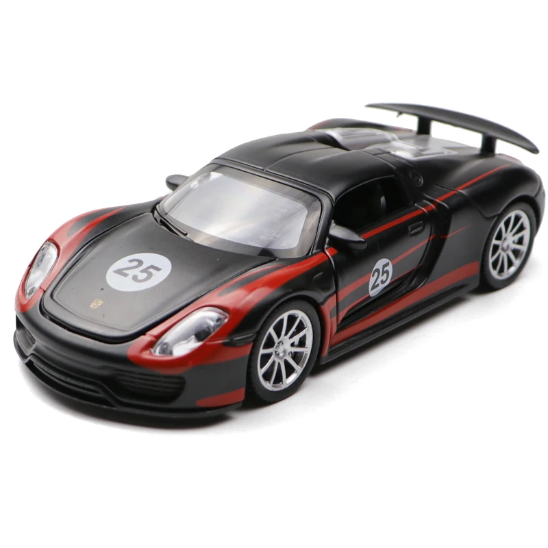 Porsche Racing Martini 918S модель спортивного автомобиля 1:32 модель автомобиля из сплава Детская Игрушка коллекция автомобилей