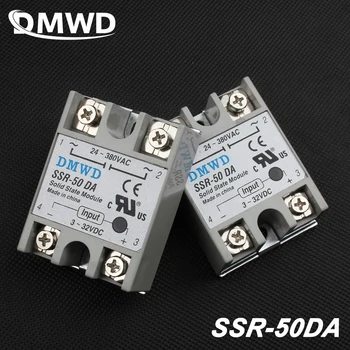

solid state relay SSR-50DA 50A 3-32V DC TO 24-380V AC SSR 50DA relay solid state relay